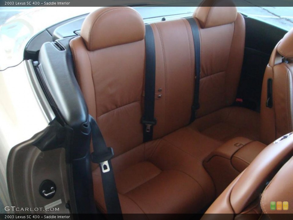 Saddle Interior Photo for the 2003 Lexus SC 430 #38765701