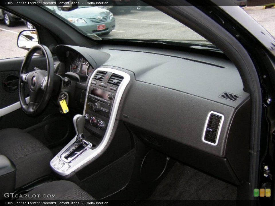 Ebony Interior Dashboard for the 2009 Pontiac Torrent  #38765893