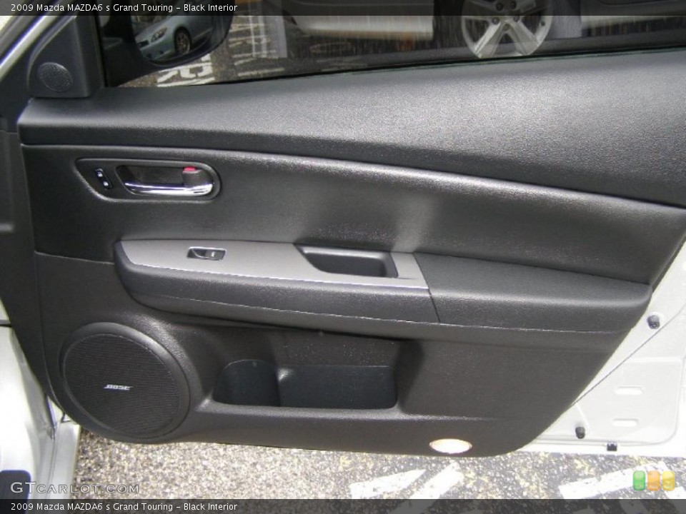 Black Interior Door Panel for the 2009 Mazda MAZDA6 s Grand Touring #38766867