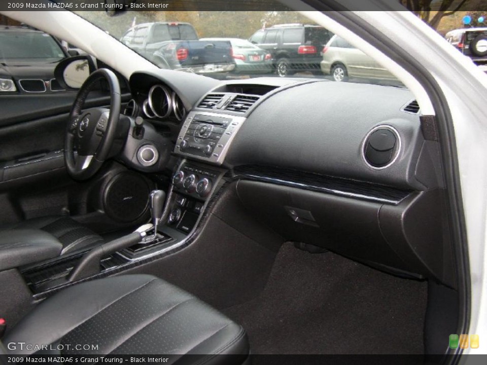 Black Interior Dashboard for the 2009 Mazda MAZDA6 s Grand Touring #38766883