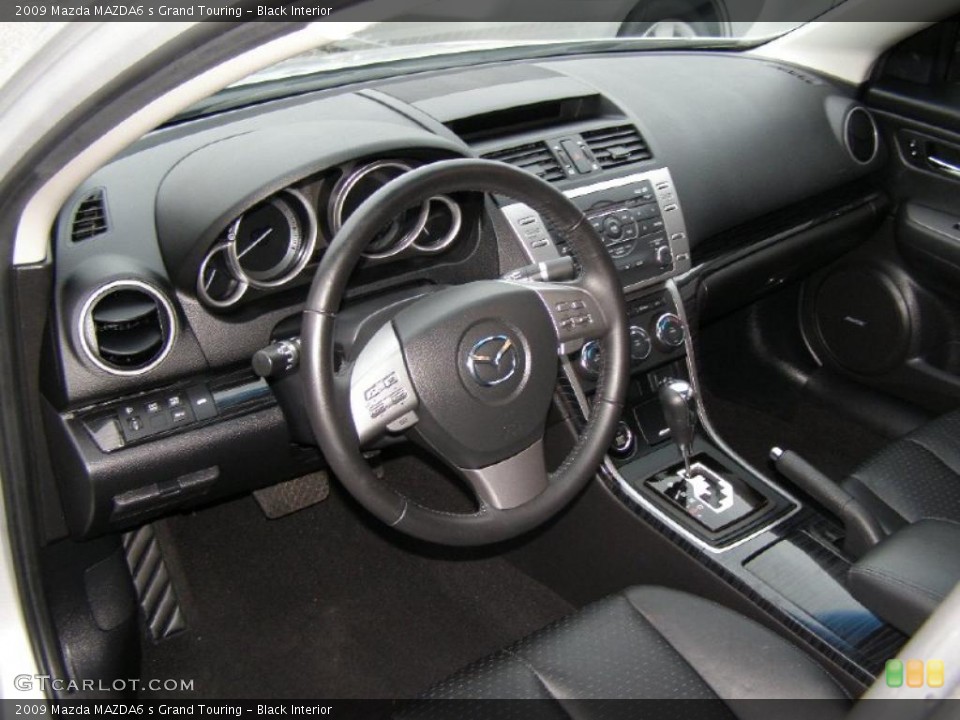 Black Interior Prime Interior for the 2009 Mazda MAZDA6 s Grand Touring #38766955