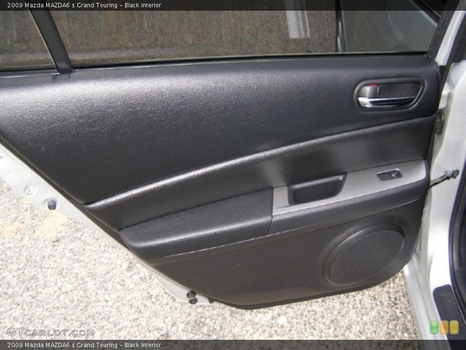 Black Interior Door Panel for the 2009 Mazda MAZDA6 s Grand Touring #38767091