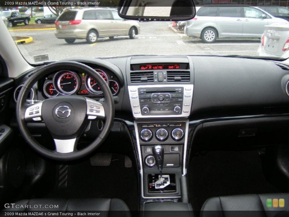 Black Interior Dashboard for the 2009 Mazda MAZDA6 s Grand Touring #38767123