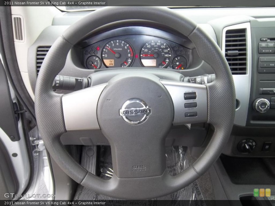 Graphite Interior Steering Wheel for the 2011 Nissan Frontier SV V6 King Cab 4x4 #38767267