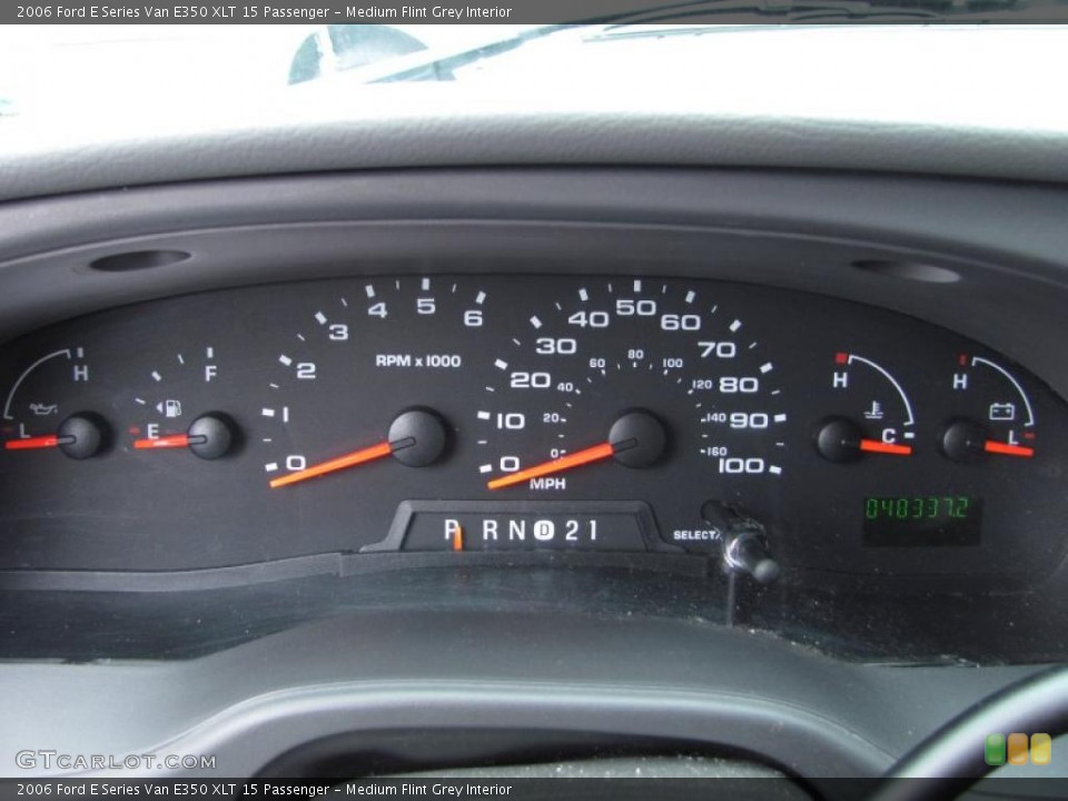 Medium Flint Grey Interior Gauges for the 2006 Ford E Series Van E350 XLT 15 Passenger #38771622