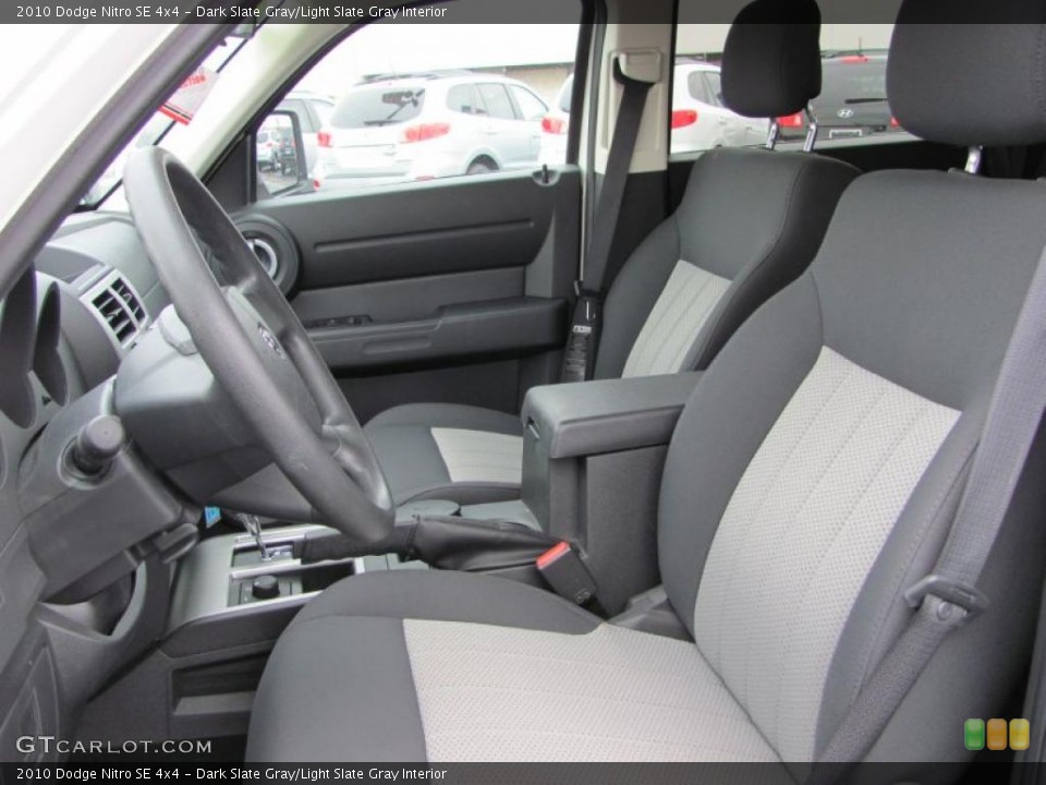 Dark Slate Gray/Light Slate Gray Interior Photo for the 2010 Dodge Nitro SE 4x4 #38772350
