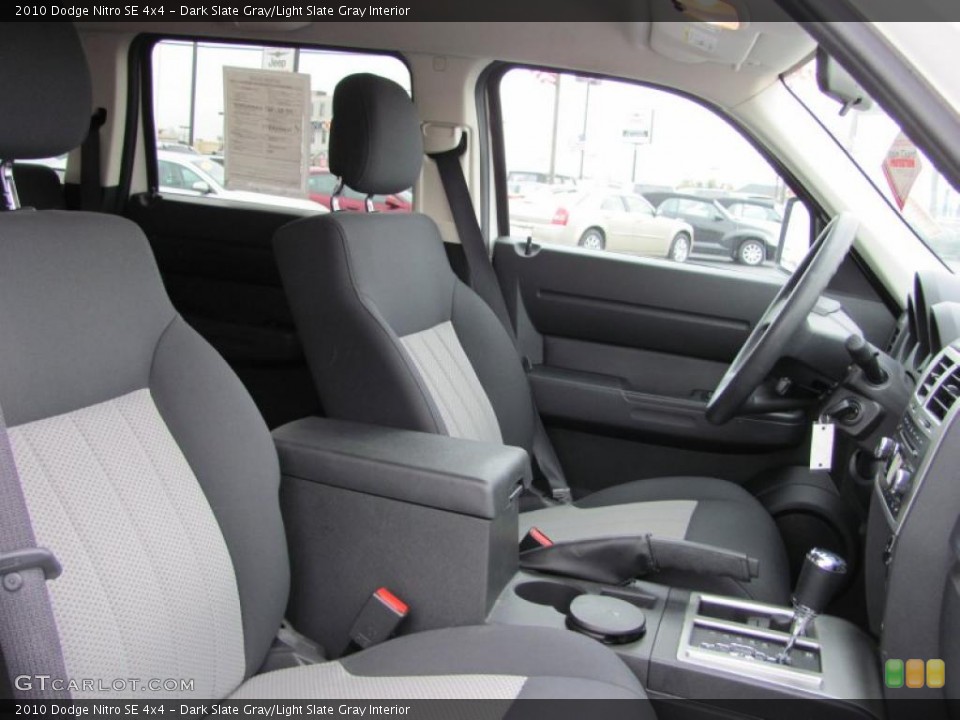 Dark Slate Gray/Light Slate Gray Interior Photo for the 2010 Dodge Nitro SE 4x4 #38772434