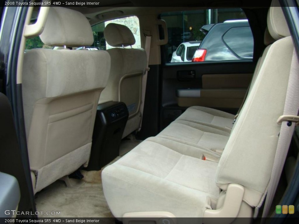 Sand Beige Interior Photo for the 2008 Toyota Sequoia SR5 4WD #38772606