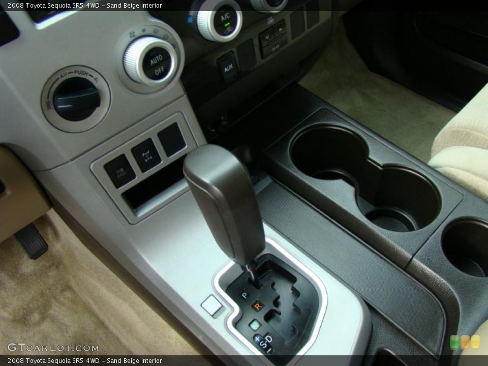 Sand Beige Interior Transmission for the 2008 Toyota Sequoia SR5 4WD #38772642