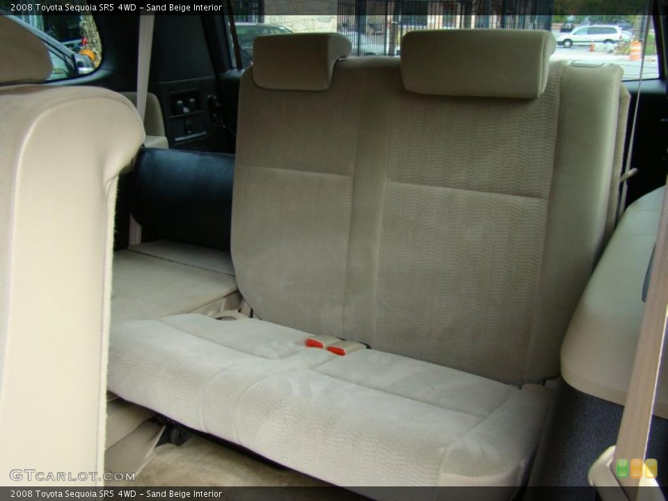 Sand Beige Interior Photo for the 2008 Toyota Sequoia SR5 4WD #38772670