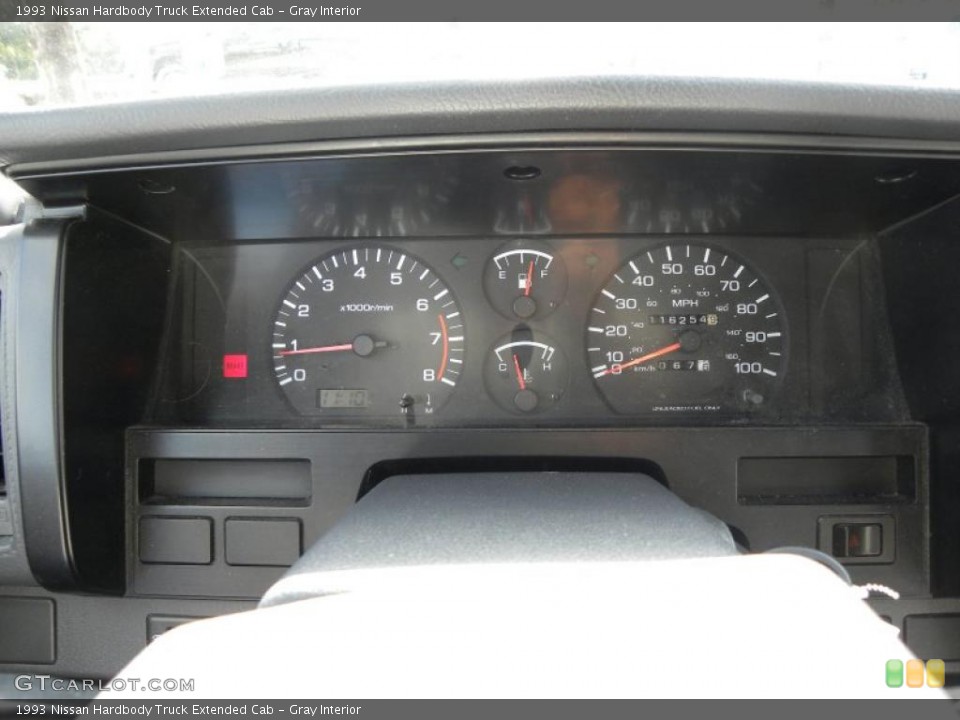 Gray Interior Gauges for the 1993 Nissan Hardbody Truck Extended Cab #38772994