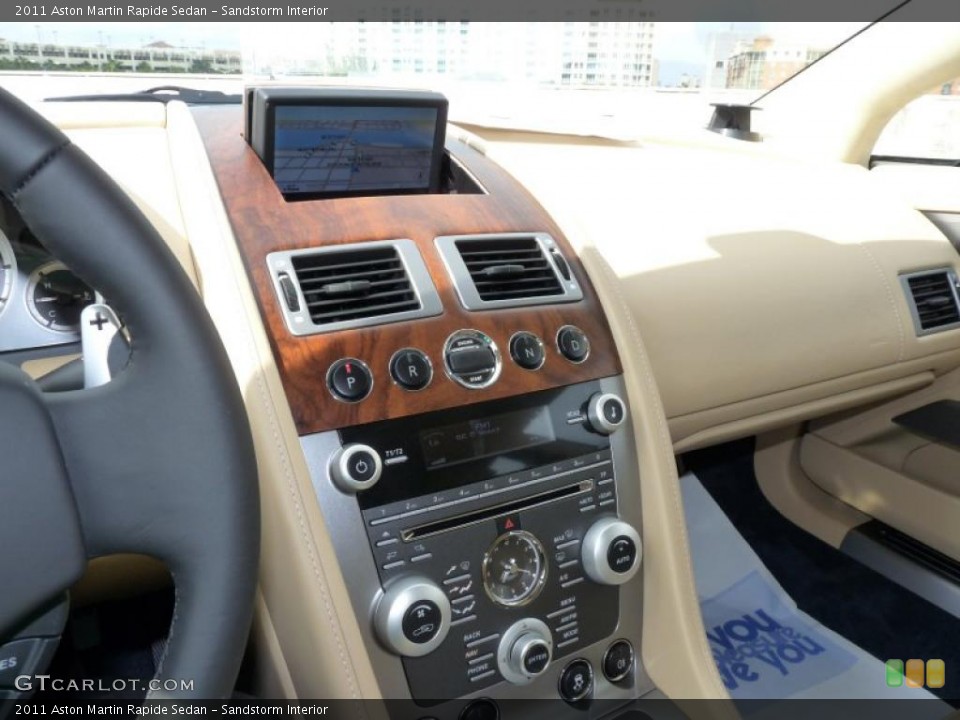 Sandstorm Interior Controls for the 2011 Aston Martin Rapide Sedan #38773366