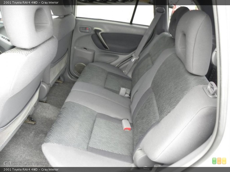 Gray Interior Photo for the 2001 Toyota RAV4 4WD #38773570