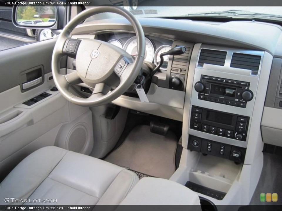 Khaki Interior Controls for the 2004 Dodge Durango Limited 4x4 #38774239