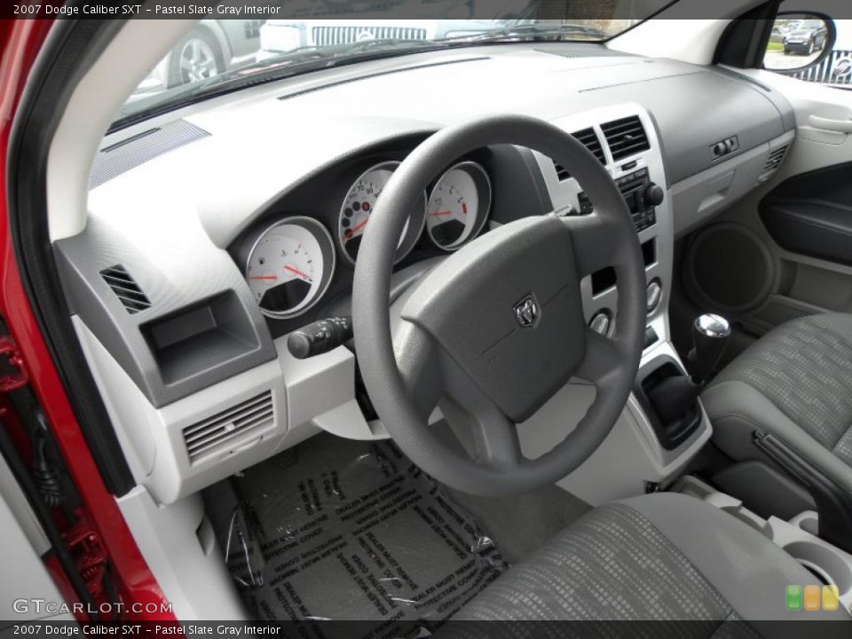 Pastel Slate Gray Interior Prime Interior for the 2007 Dodge Caliber SXT #38775307