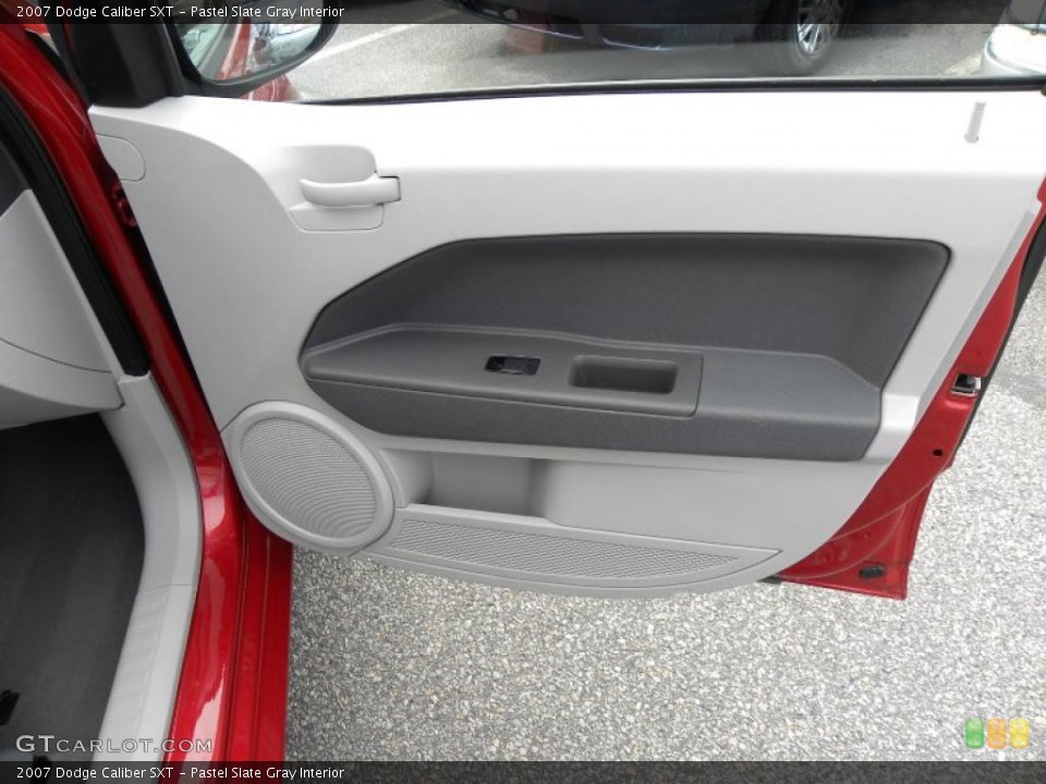 Pastel Slate Gray Interior Door Panel for the 2007 Dodge Caliber SXT #38775587