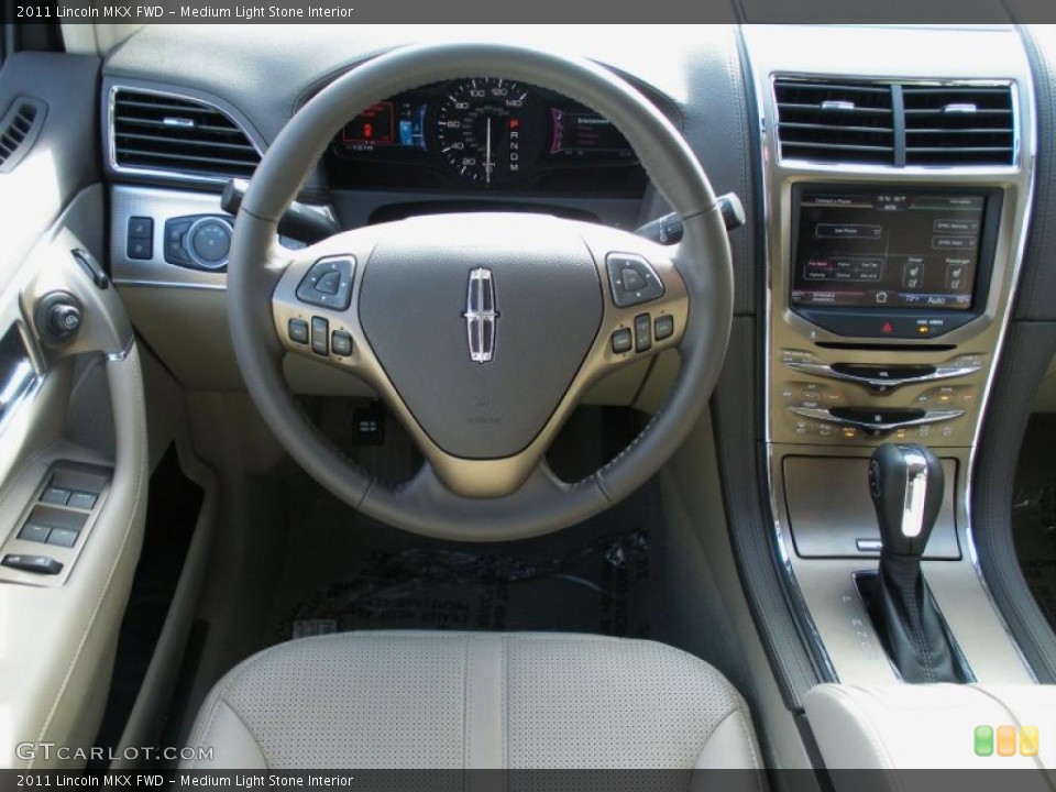 Medium Light Stone Interior Dashboard for the 2011 Lincoln MKX FWD #38776291