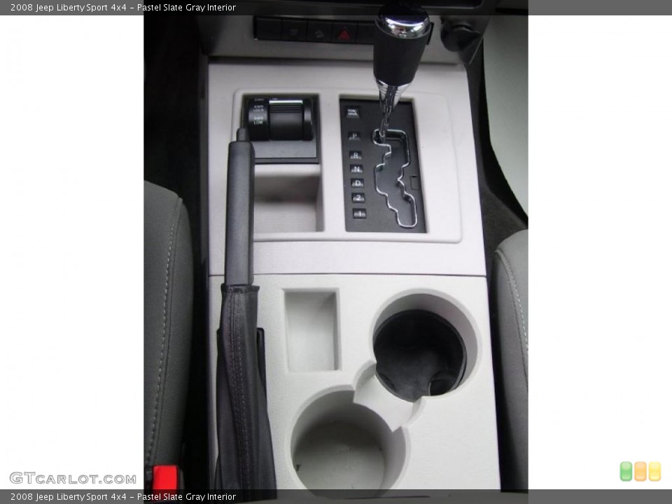 Pastel Slate Gray Interior Transmission for the 2008 Jeep Liberty Sport 4x4 #38778084