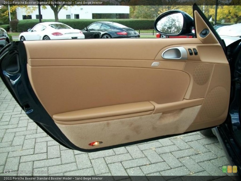 Sand Beige Interior Door Panel for the 2011 Porsche Boxster  #38778240