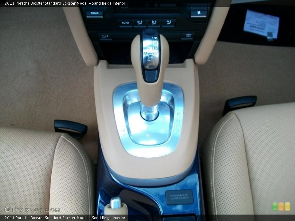 Sand Beige Interior Transmission for the 2011 Porsche Boxster  #38778336