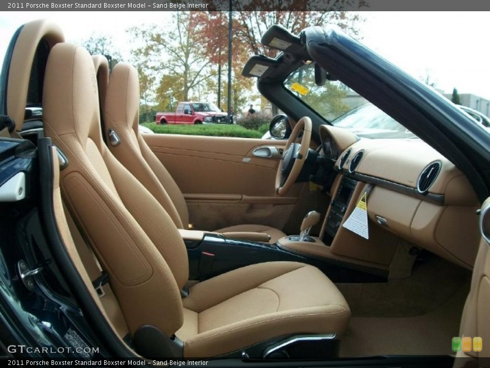 Sand Beige Interior Photo for the 2011 Porsche Boxster  #38778430
