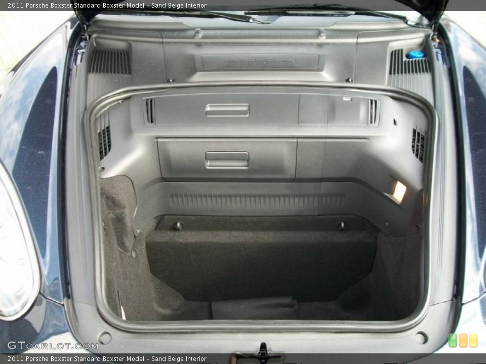 Sand Beige Interior Trunk for the 2011 Porsche Boxster  #38778444