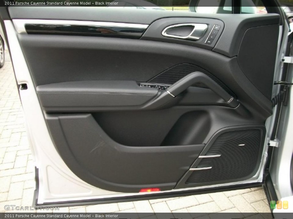 Black Interior Door Panel for the 2011 Porsche Cayenne  #38779168