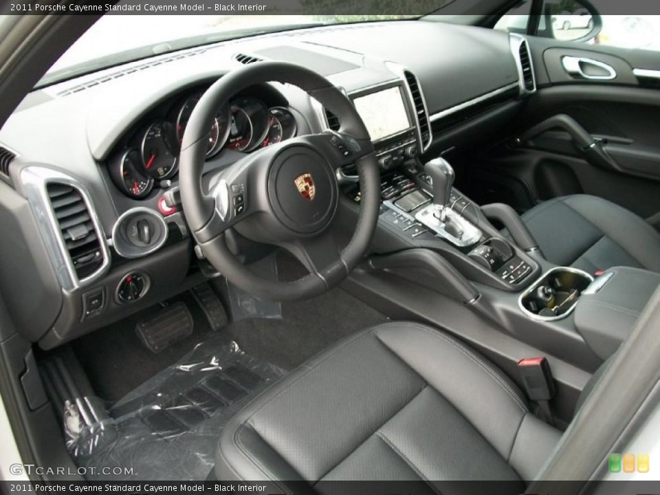 Black Interior Prime Interior for the 2011 Porsche Cayenne  #38779192