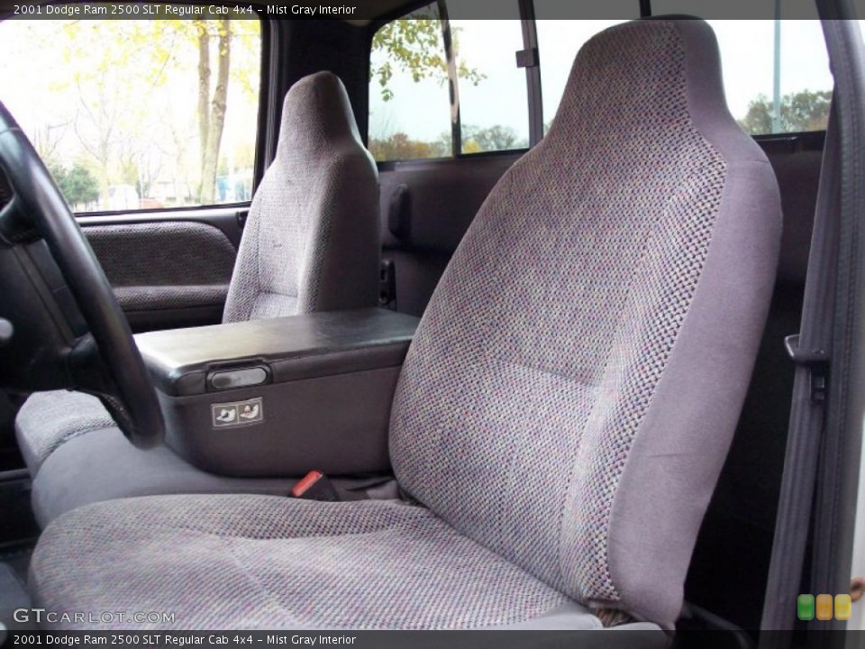Mist Gray Interior Photo for the 2001 Dodge Ram 2500 SLT Regular Cab 4x4 #38779248