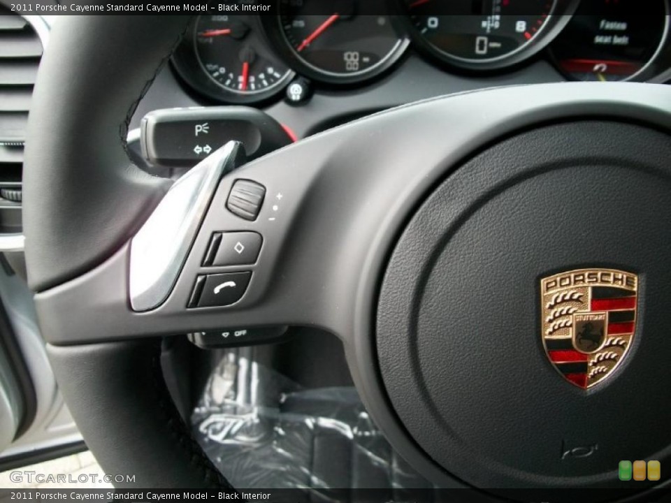 Black Interior Controls for the 2011 Porsche Cayenne  #38779280