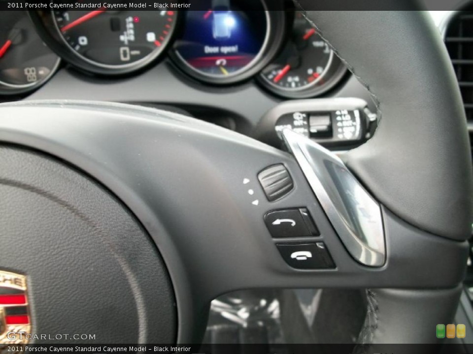 Black Interior Controls for the 2011 Porsche Cayenne  #38779296