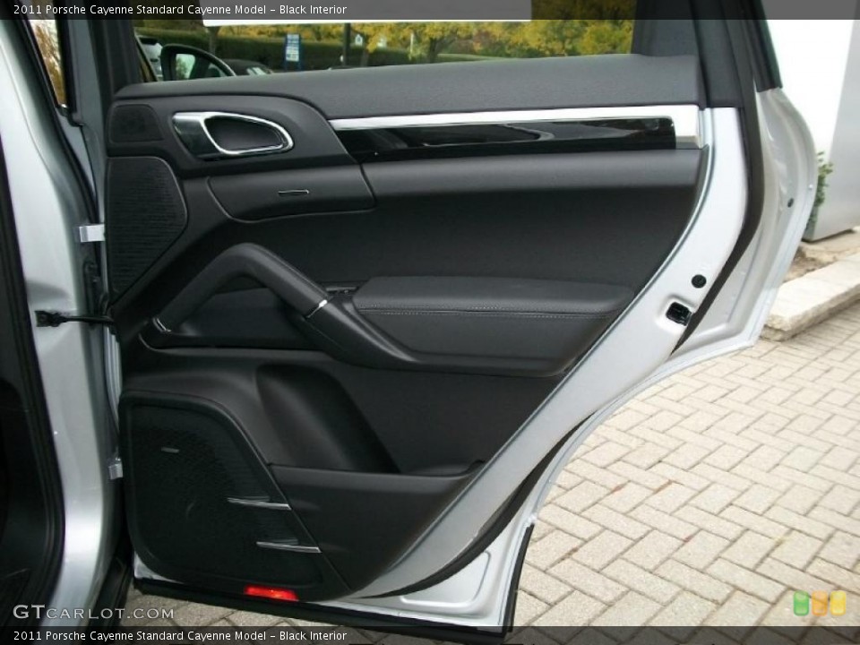 Black Interior Door Panel for the 2011 Porsche Cayenne  #38779388