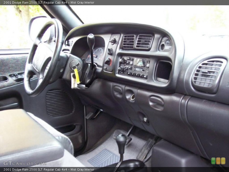 Mist Gray Interior Dashboard for the 2001 Dodge Ram 2500 SLT Regular Cab 4x4 #38779420