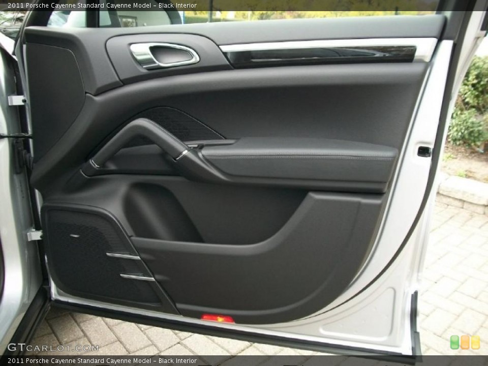 Black Interior Door Panel for the 2011 Porsche Cayenne  #38779460