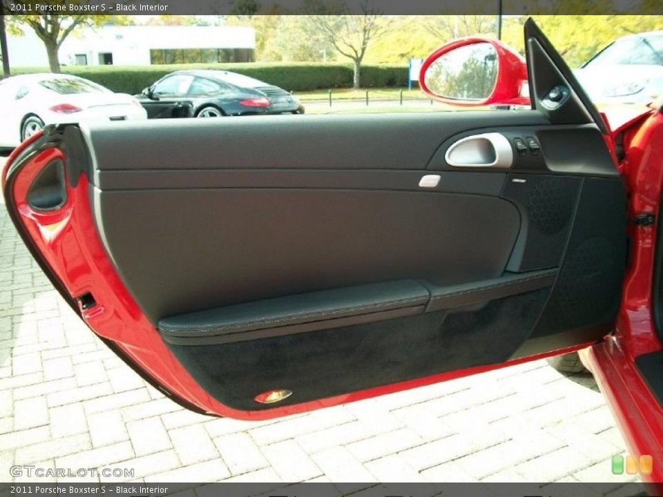 Black Interior Door Panel for the 2011 Porsche Boxster S #38780904