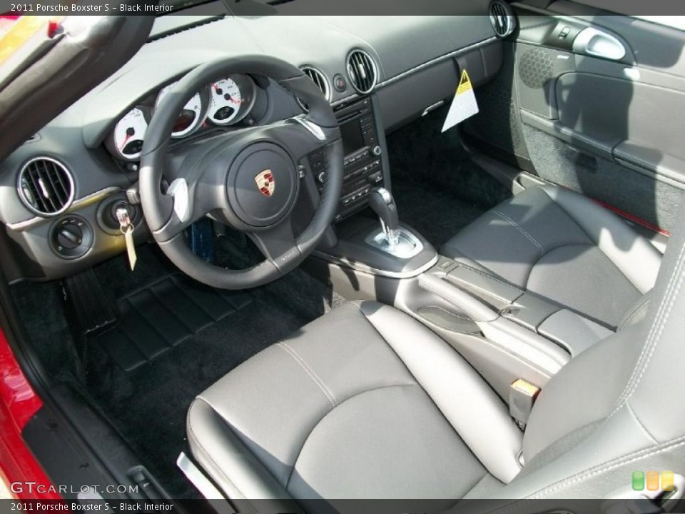 Black Interior Prime Interior for the 2011 Porsche Boxster S #38780936
