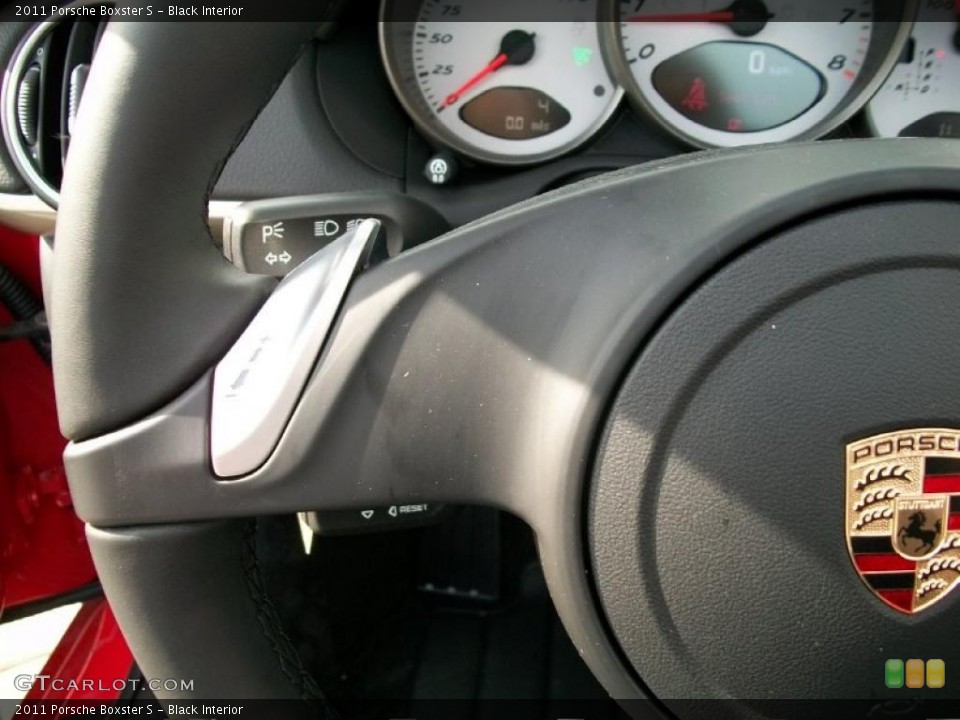 Black Interior Controls for the 2011 Porsche Boxster S #38780996
