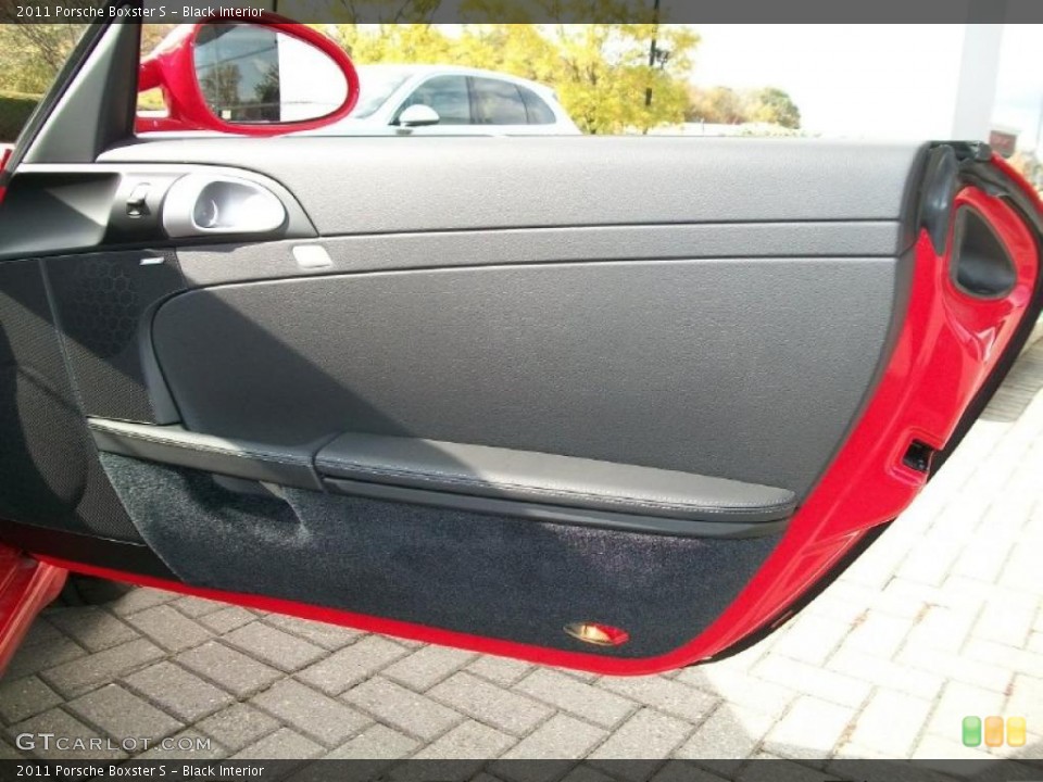 Black Interior Door Panel for the 2011 Porsche Boxster S #38781049