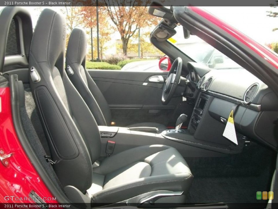 Black Interior Photo for the 2011 Porsche Boxster S #38781065