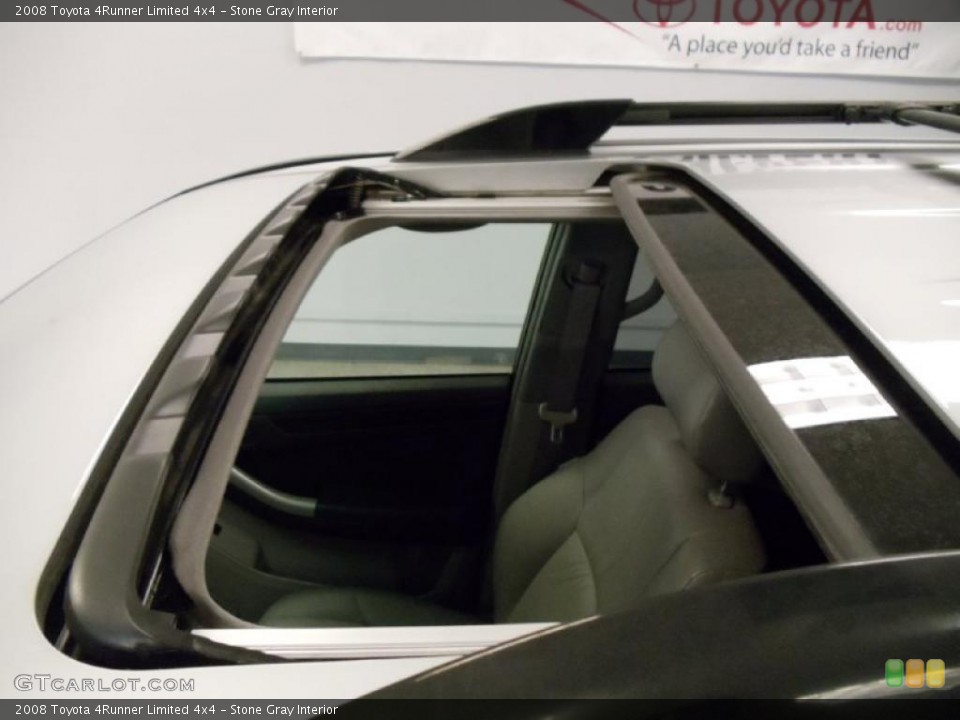 Stone Gray Interior Sunroof for the 2008 Toyota 4Runner Limited 4x4 #38781265