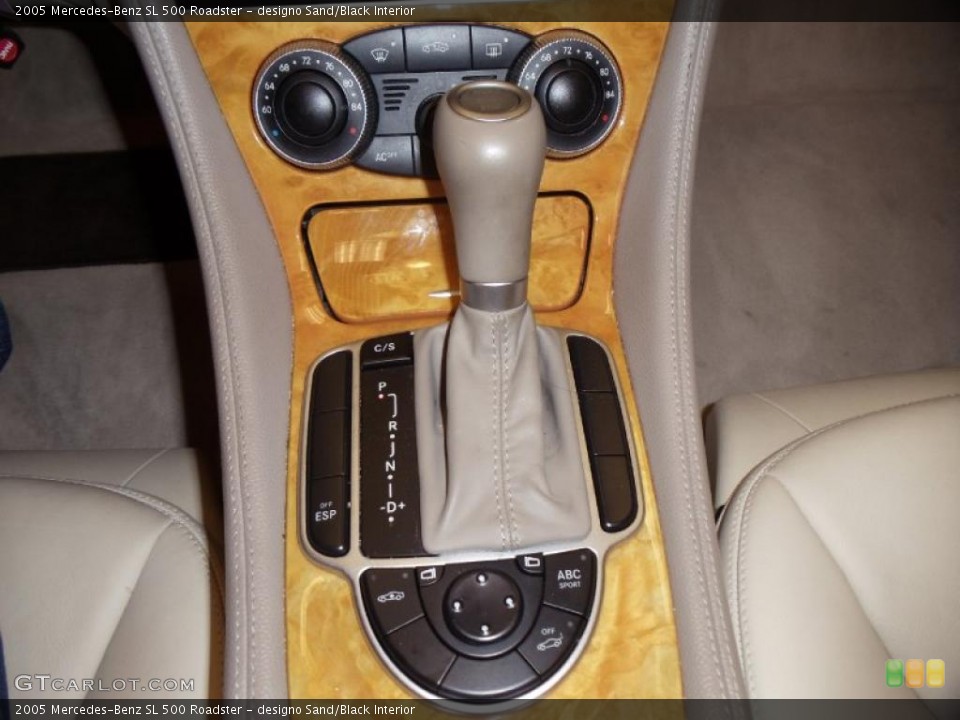 designo Sand/Black Interior Transmission for the 2005 Mercedes-Benz SL 500 Roadster #38782165