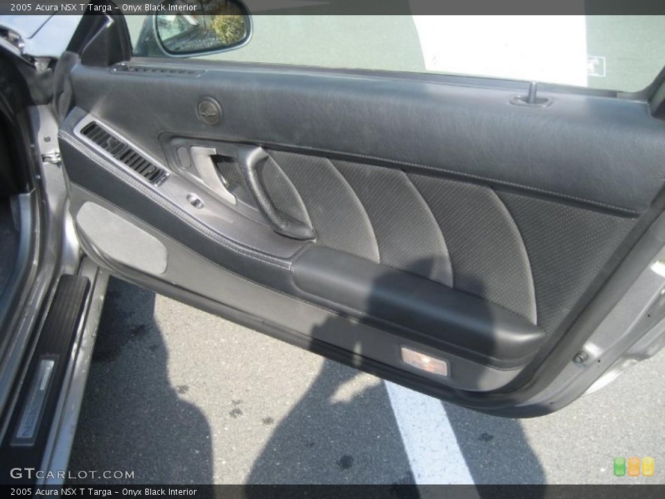 Onyx Black Interior Door Panel for the 2005 Acura NSX T Targa #38783529