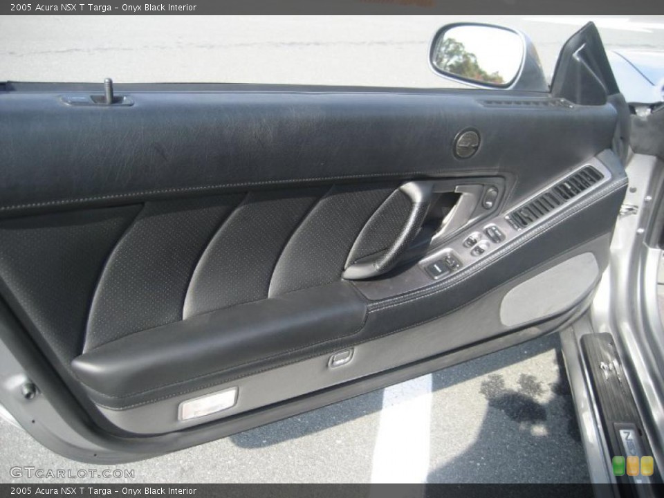 Onyx Black Interior Door Panel for the 2005 Acura NSX T Targa #38783537
