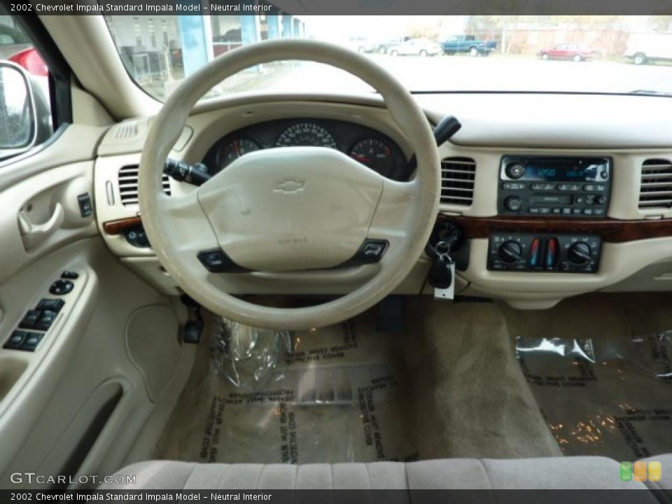 Neutral Interior Dashboard for the 2002 Chevrolet Impala  #38784469