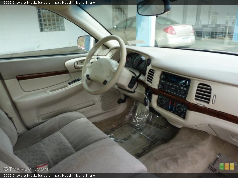 Neutral Interior Dashboard for the 2002 Chevrolet Impala  #38784529