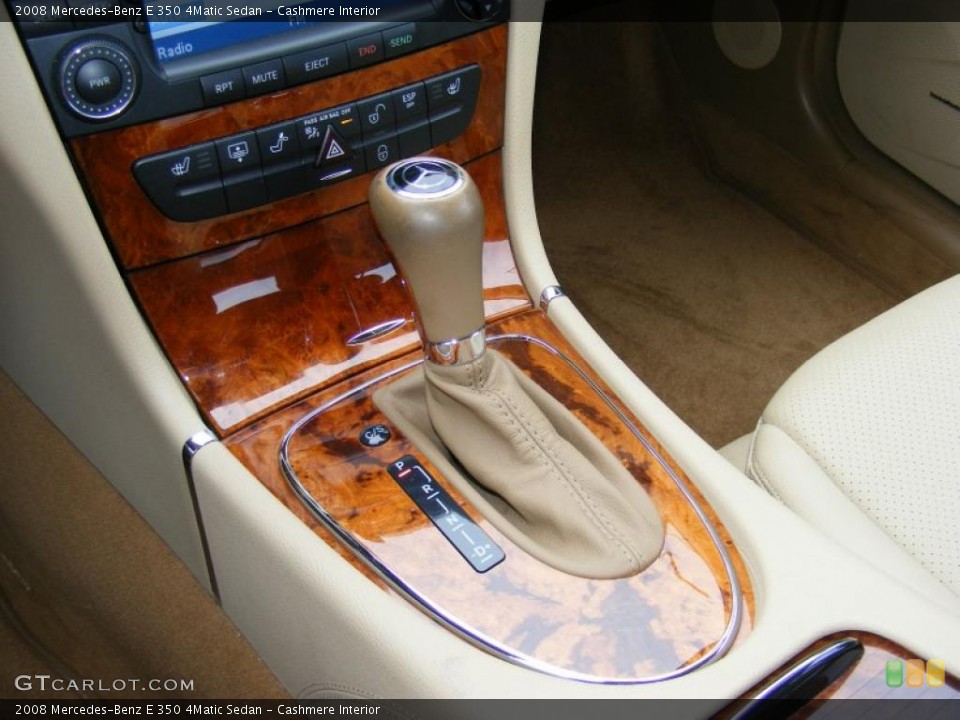 Cashmere Interior Transmission for the 2008 Mercedes-Benz E 350 4Matic Sedan #38786133
