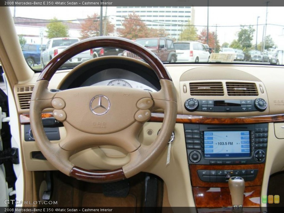 Cashmere Interior Dashboard for the 2008 Mercedes-Benz E 350 4Matic Sedan #38786145