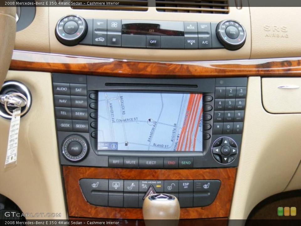 Cashmere Interior Controls for the 2008 Mercedes-Benz E 350 4Matic Sedan #38786170