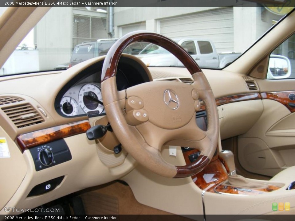Cashmere Interior Dashboard for the 2008 Mercedes-Benz E 350 4Matic Sedan #38786226