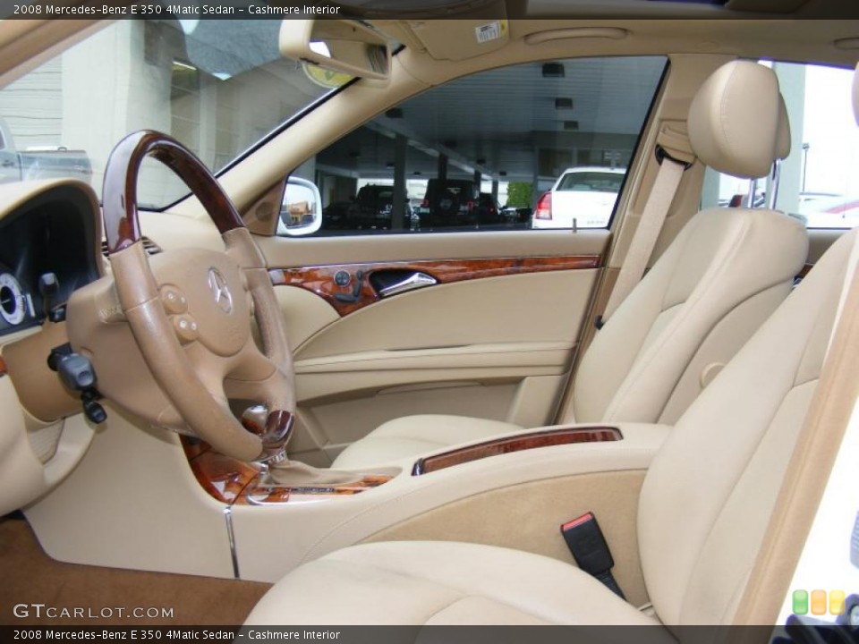 Cashmere Interior Photo for the 2008 Mercedes-Benz E 350 4Matic Sedan #38786242